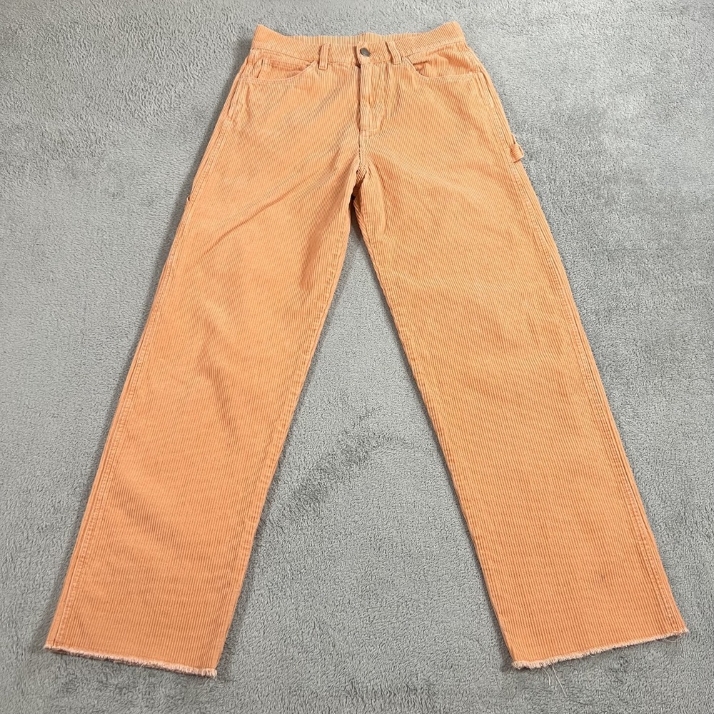 Drew House Unisex Pants 28 Orange Peach Corduroy Baggy Relaxed Mens Carpenter